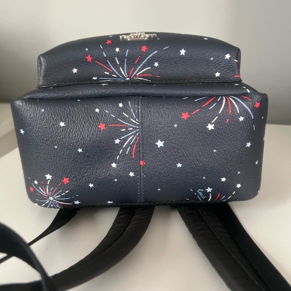 Coach firework Americana print backpack - Picture 5 of 8
